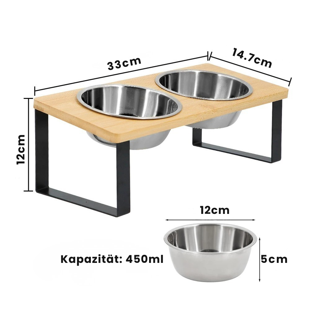 CatEat - Ergonomischer Napf für eine natürliche Fressposition und weniger Belastung für Nacken und Rücken